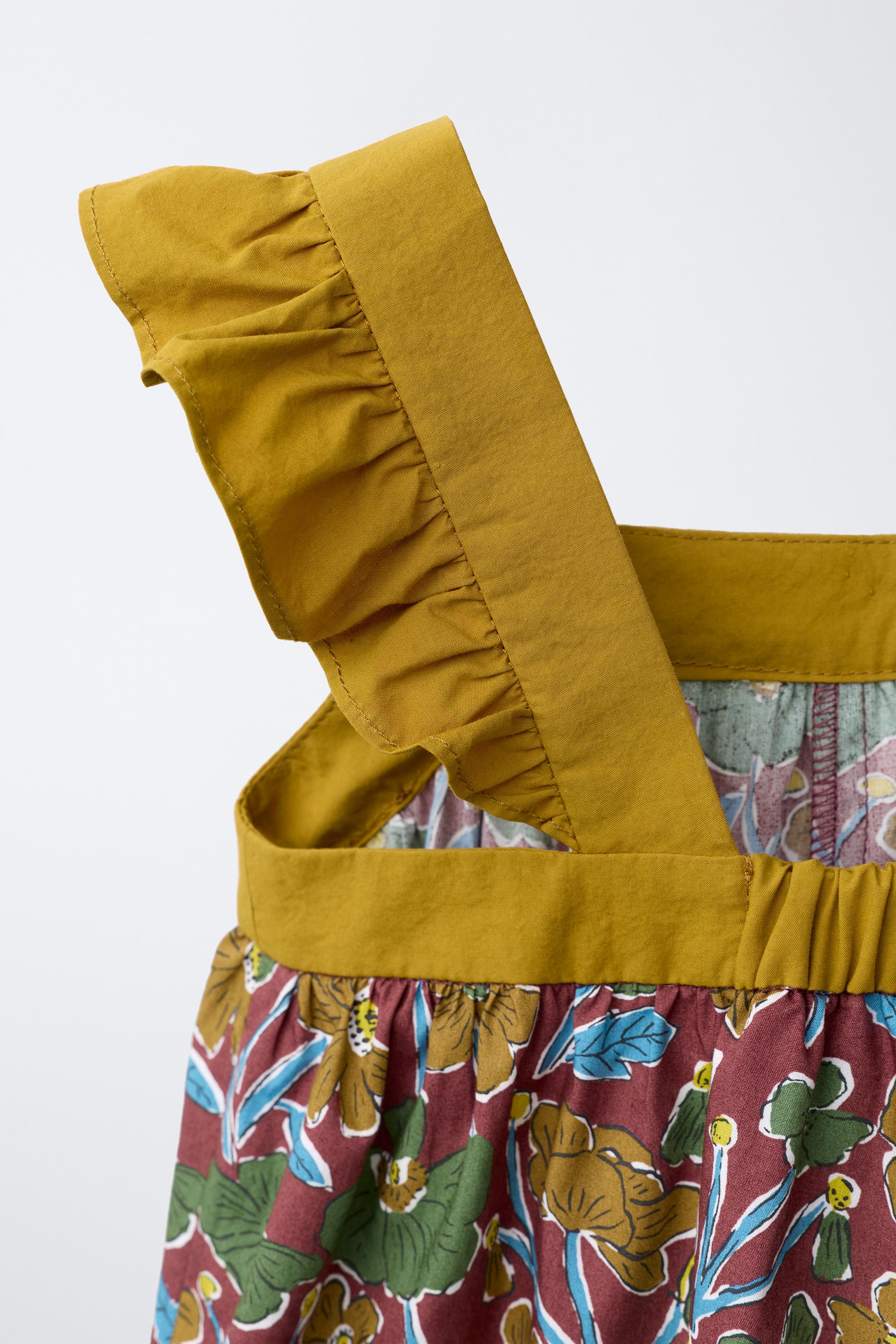 COMBINAISON LONGUE À FLEURS EN TISSU LIBERTY